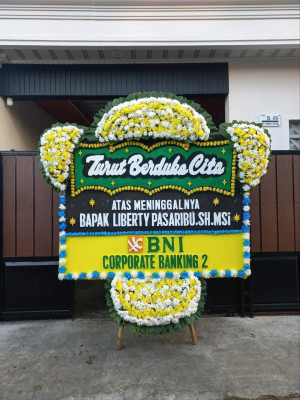 Papan Bunga Duka di Cinere