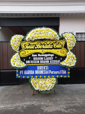 Papan Bunga Duka di Cinere