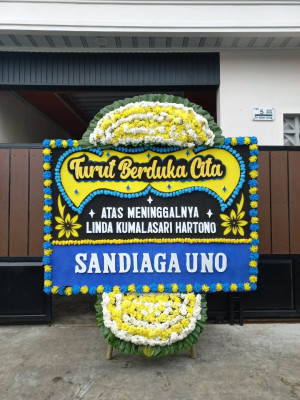 Papan Bunga Duka di Cinere